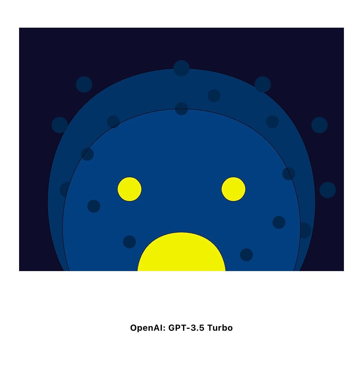 GPT-3.5's attempt at recreating Starry Night